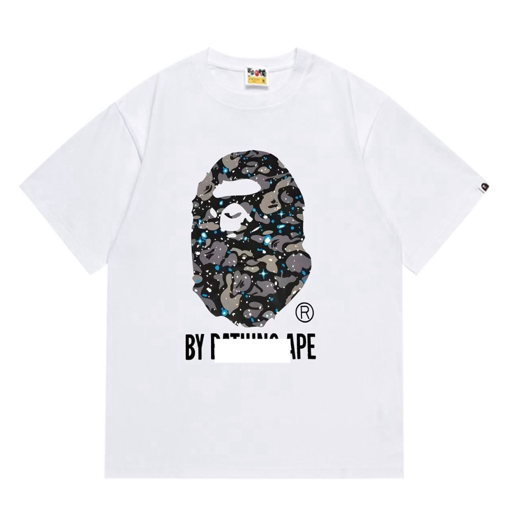 New men’s white fashion short sleeve t-shirt